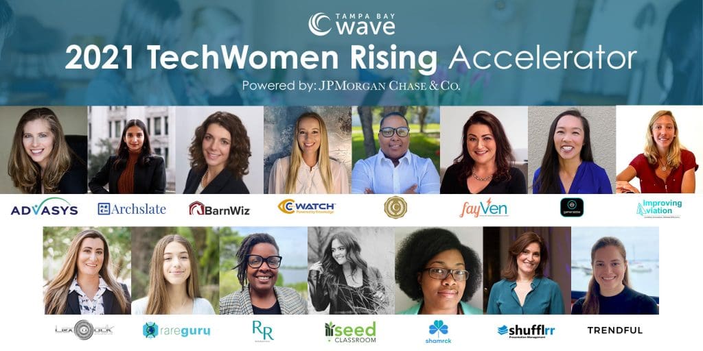 Tampa Bay Wave - 2021 TechWomen Rising Accelerator Cohort